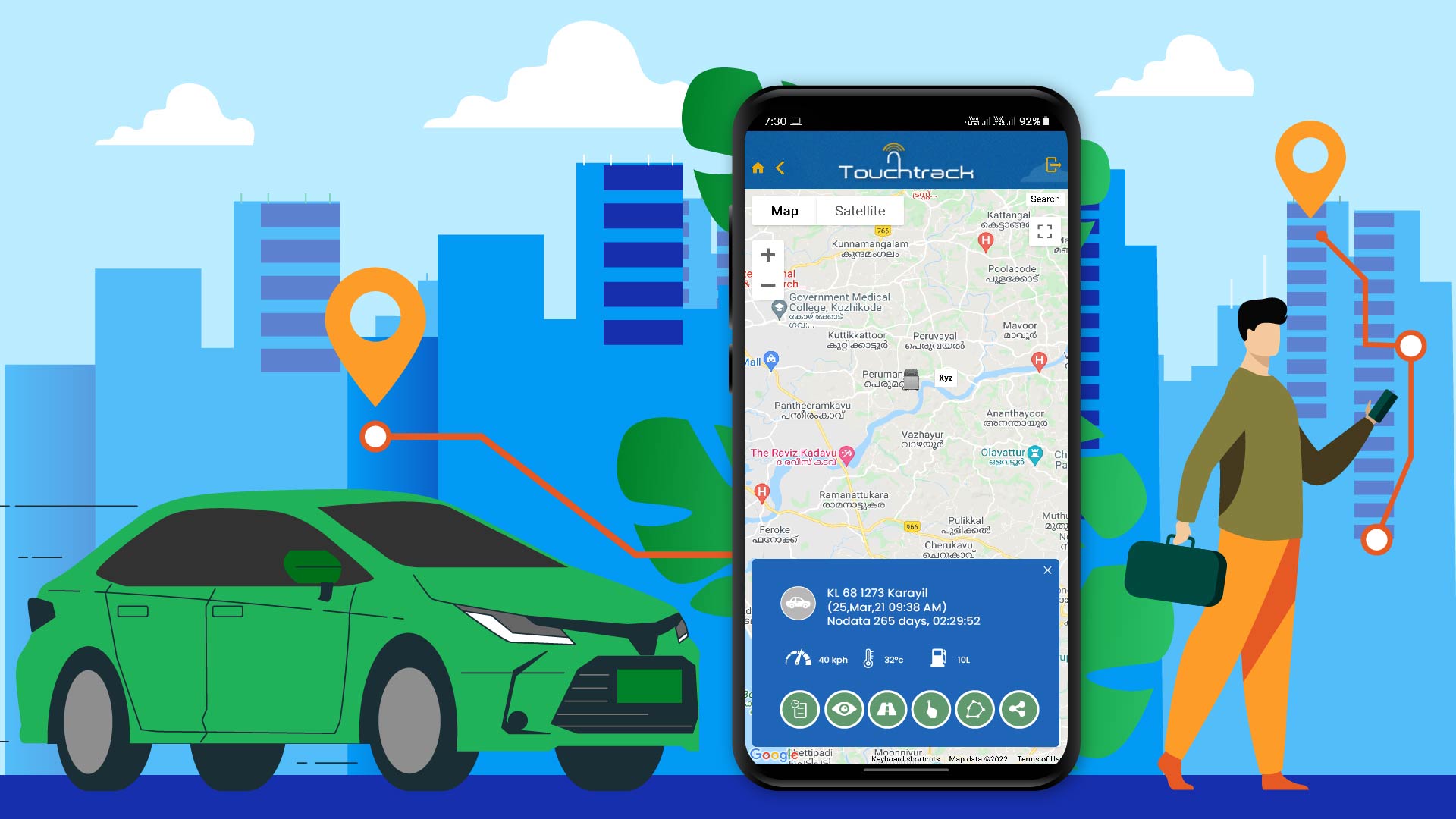 GPS Vehicle Tracking System companyUAE Touchworld Technology LLC