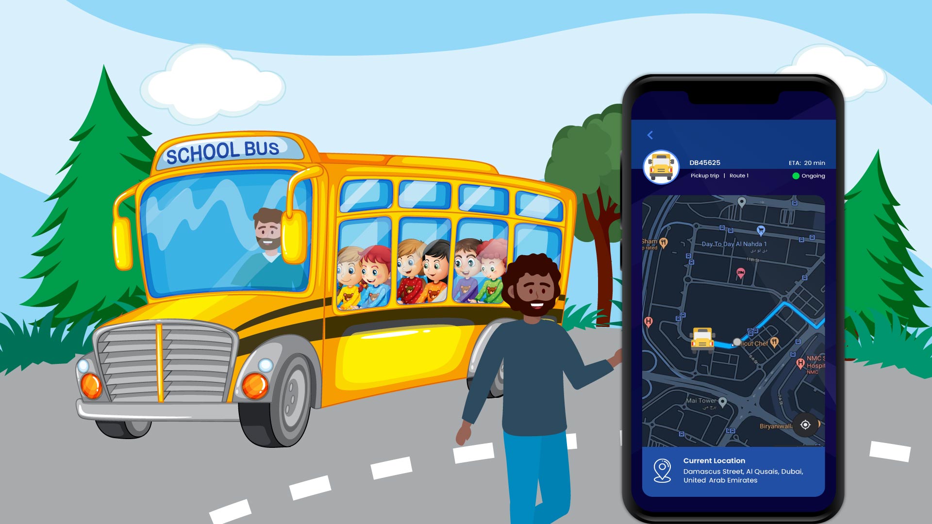 School Bus Tracking System in UAE